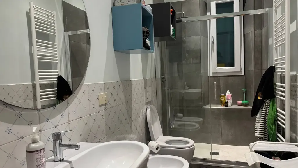 Salles de bain - Apartment with Private Resede in Florence