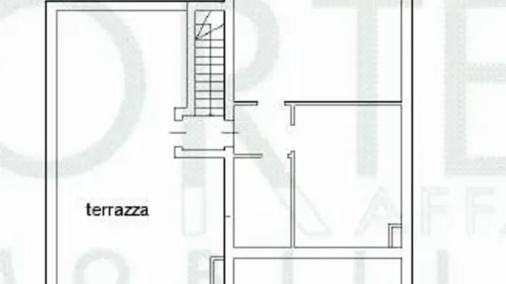 Plan - Quadrilocale with Pool in Ranzanico