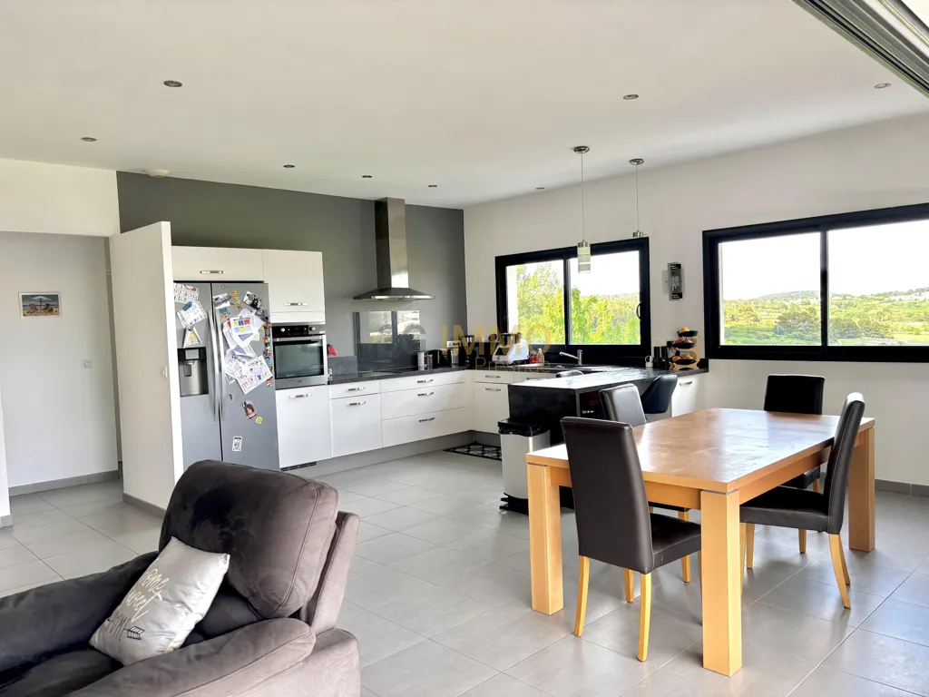 Sala da pranzo - Recent Villa with Garden in Combaillaux