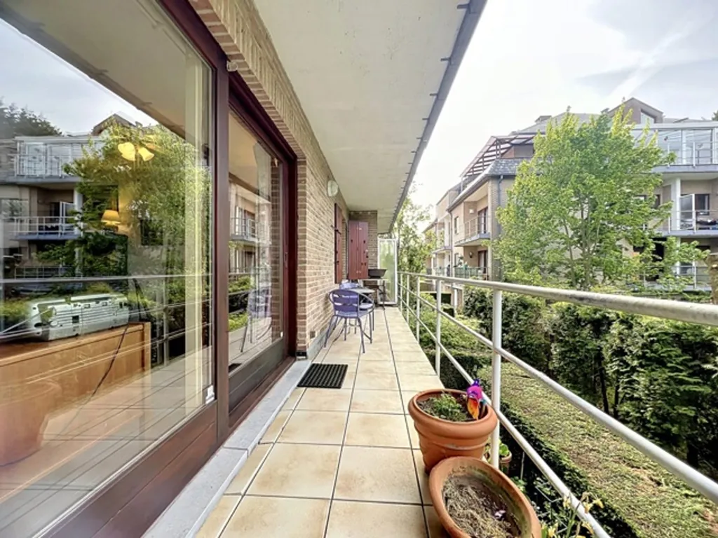 Balcony - Apartment with Garden-Facing Terrace in Tervuren