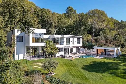 Extérieur - Villa de Luxe avec Piscine à Mouans Sartoux