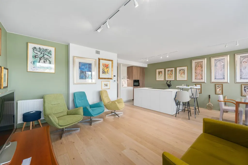 Séjour - Appartement avec Terrasse à Bredene