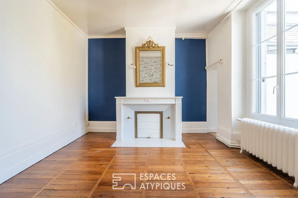 Séjour - Maison Bourgeoise avec Jardin au Cœur de Blois