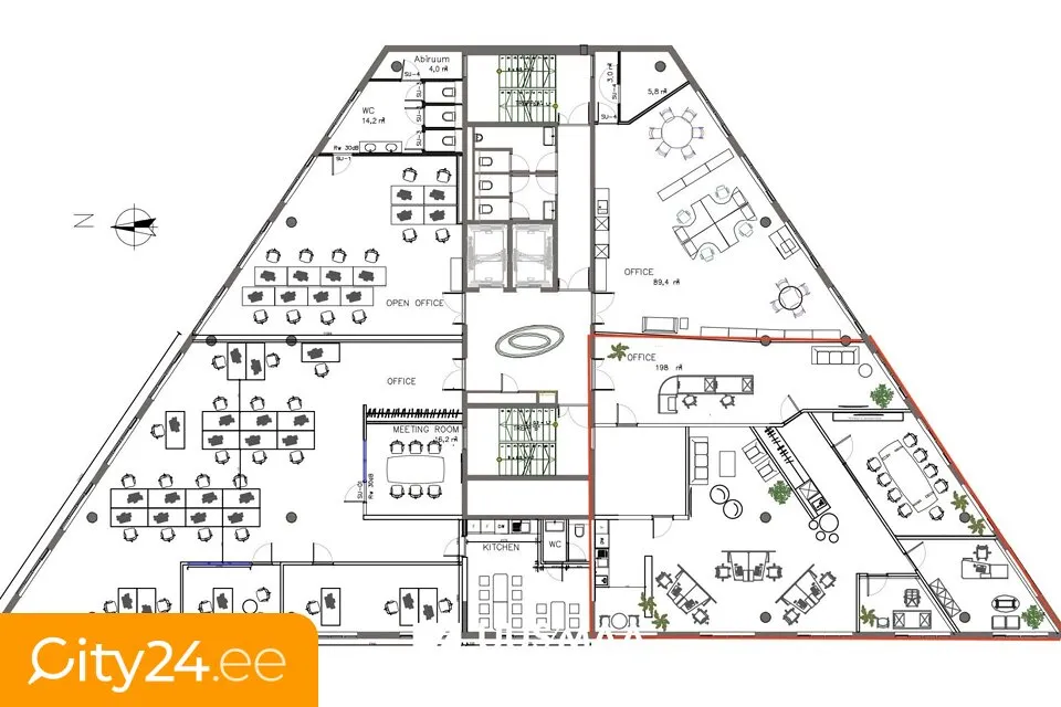 3-room commercial property in Tallinn