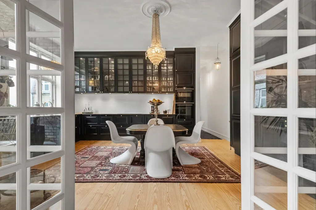 Salle à manger - Penthouse with Sea View in Aarhus C