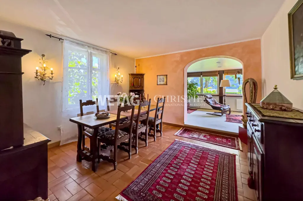 Salle à manger - Charming Villa with Pool near Lake Lugano