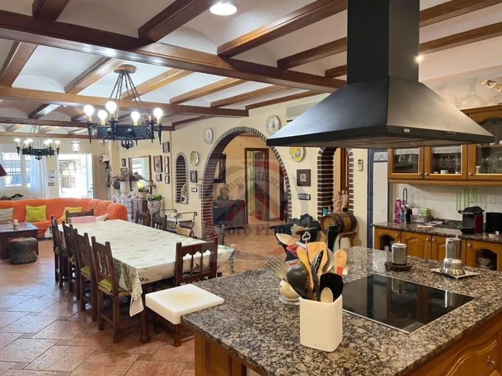 Köök - Luxury Villa with Pool in Bellús, Valencia