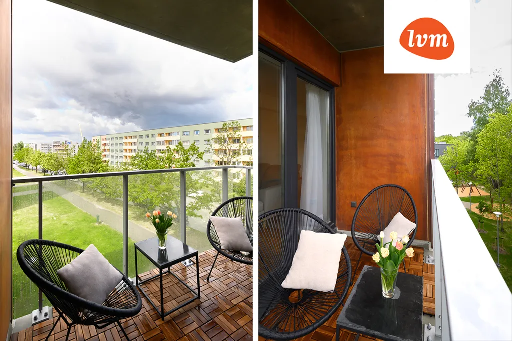 Balcon - Apartment with Balcony in Pärnu City Centre