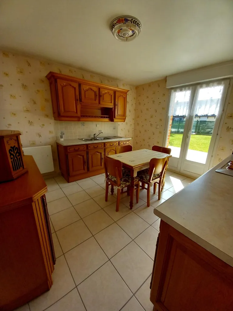 Salle à manger - Maison avec Jardin et Terrasse à Leforest
