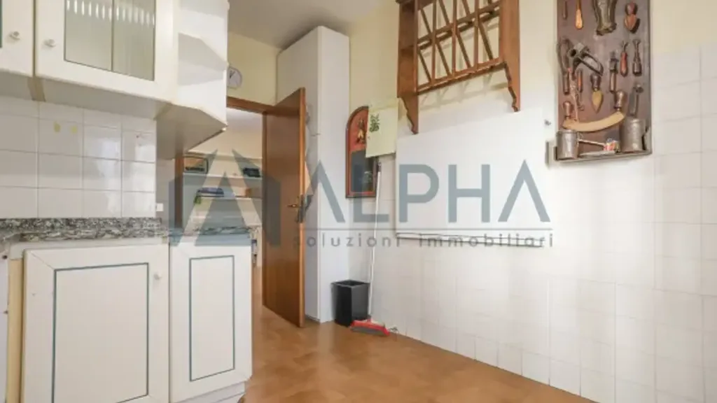 Cuisine - Trilocale with Balcony and Veranda in Cesena