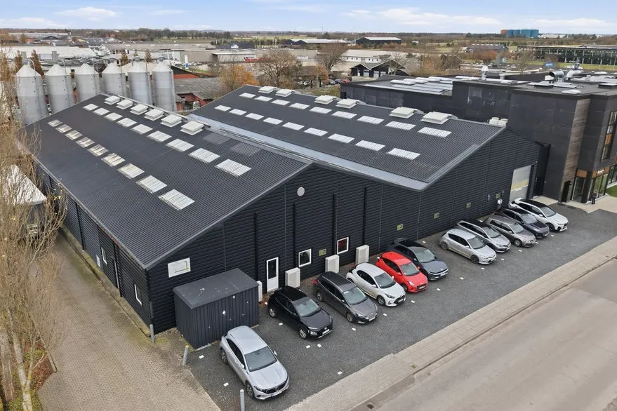Vue aérienne - Industrial Property with Long Lease in Ribe