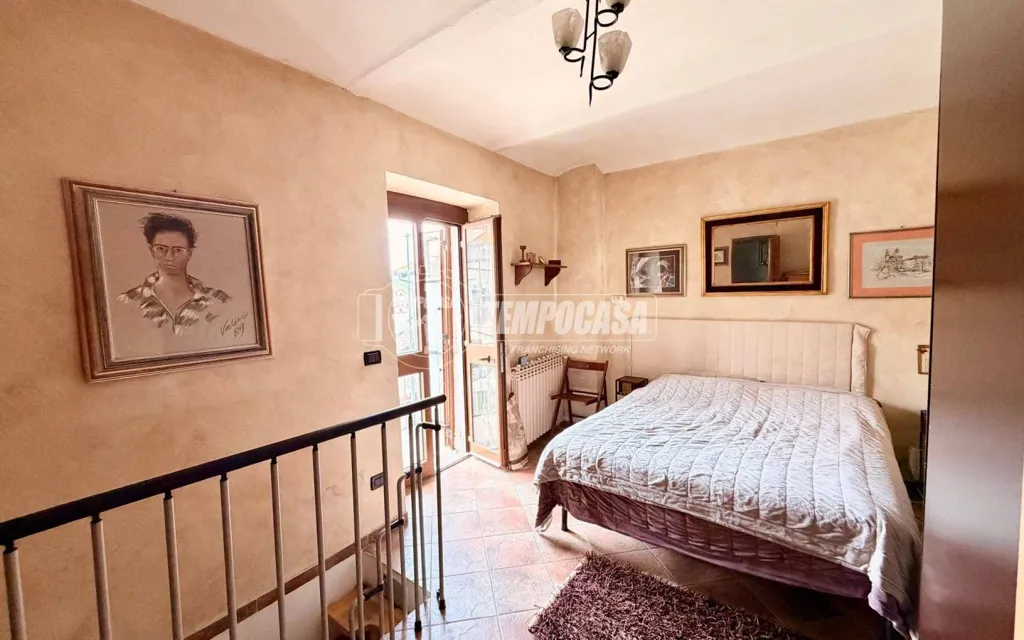 Chambres - Rustic Terraced House with Balcony in Almese