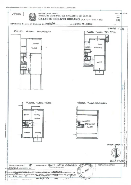 Three-sided Villa with Garden in Mortara