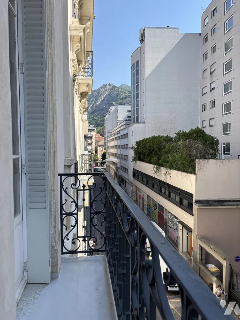 Balcone - Haussmannian Flat with Balconies in Grenoble Centre