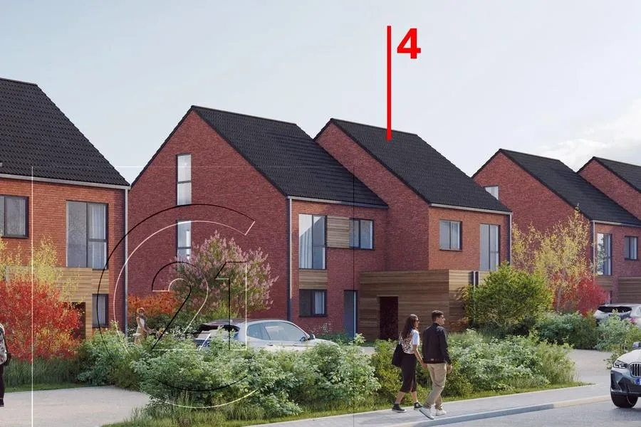 New House with South-Facing Garden in Genappe