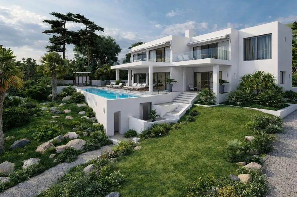 Bassein - Villa with Sea View in Santa Ponsa