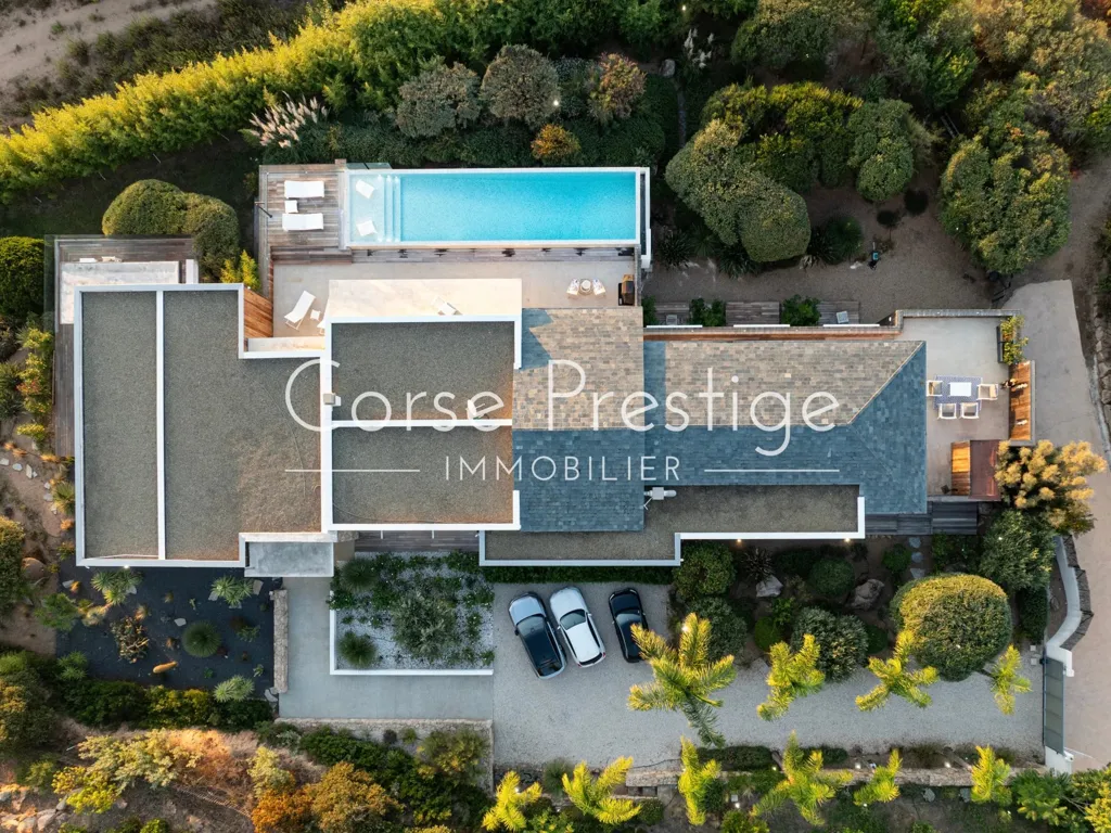 Õhuvaade - Luxury Villa with Pool in Porto Vecchio