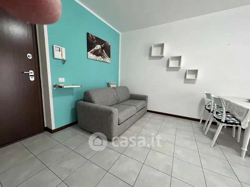 Séjour - Modern Studio with Balcony in Vigevano