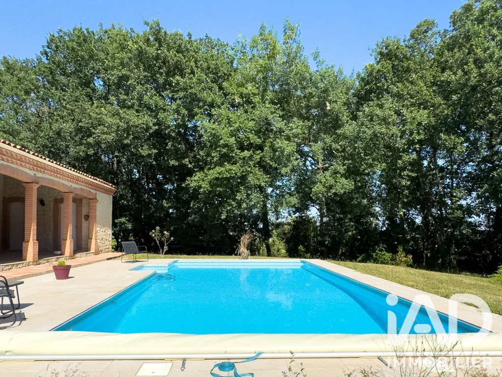 Piscina - Charming House with Pool in Aubiet