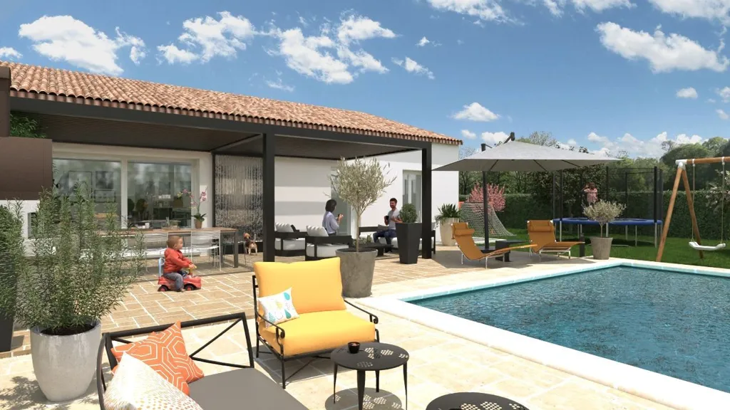 Maison Neuve avec Terrasse à Autignac