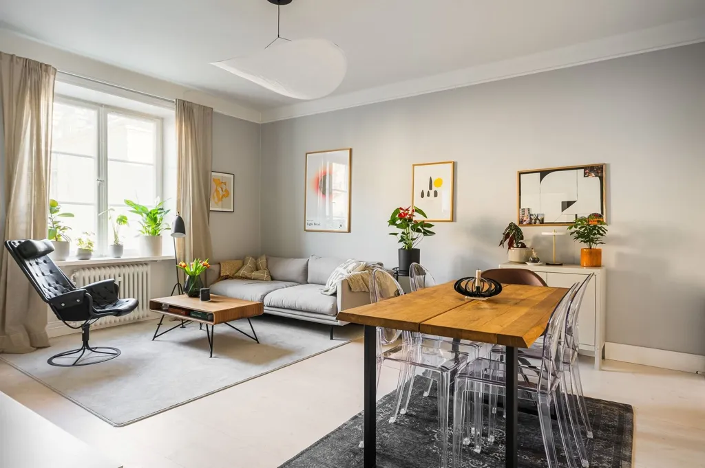 Elutuba - Bright 22A Flat with High Ceilings in Vasastan