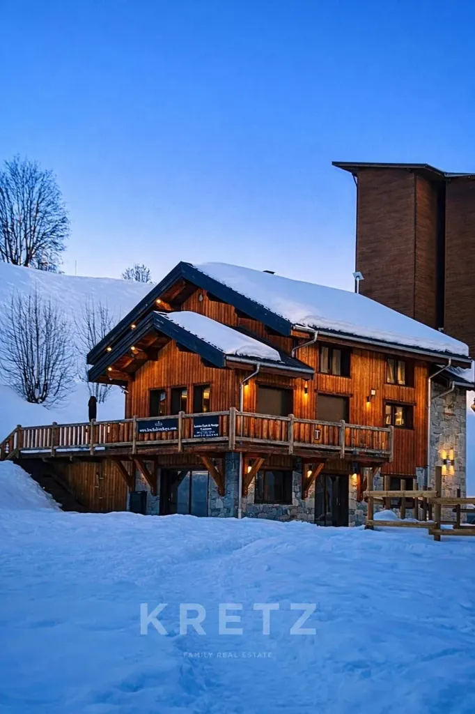 Extérieur - Chalet neuf avec accès direct aux pistes à Les Sybelles