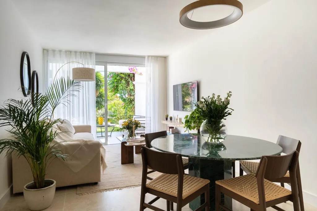 Sala da pranzo - Reformed Apartment with Pool in La Quinta, Marbella