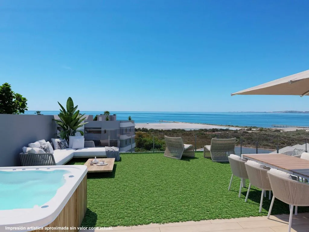 Terrass - Luxury Penthouse with Sea View in Santa Pola