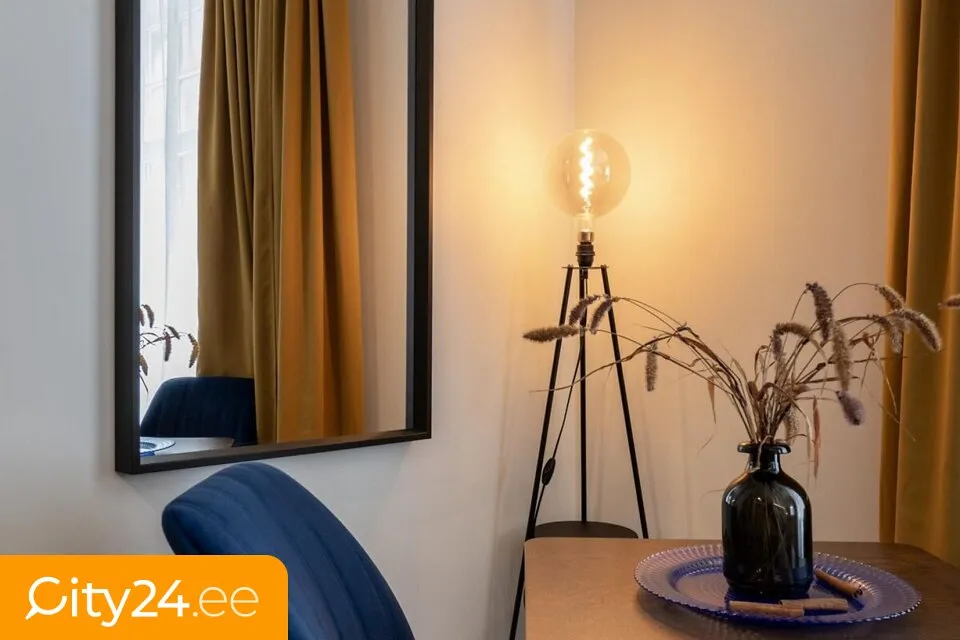 Living Room - Fully Furnished Flat in Old Town, Riga