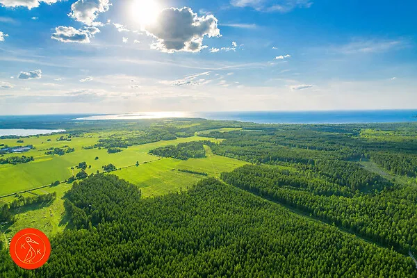 Õhuvaade - Unique Riverfront Plot in Lahemaa National Park