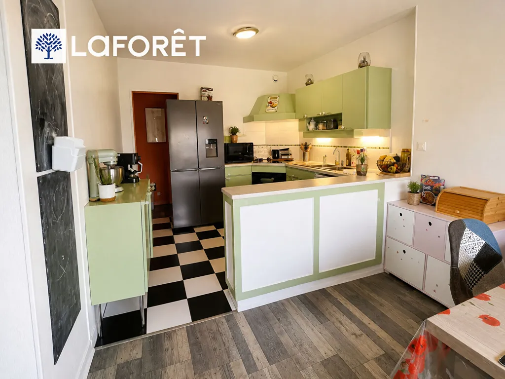 Cucina - Duplex Apartment with Parking in Lorient Centre