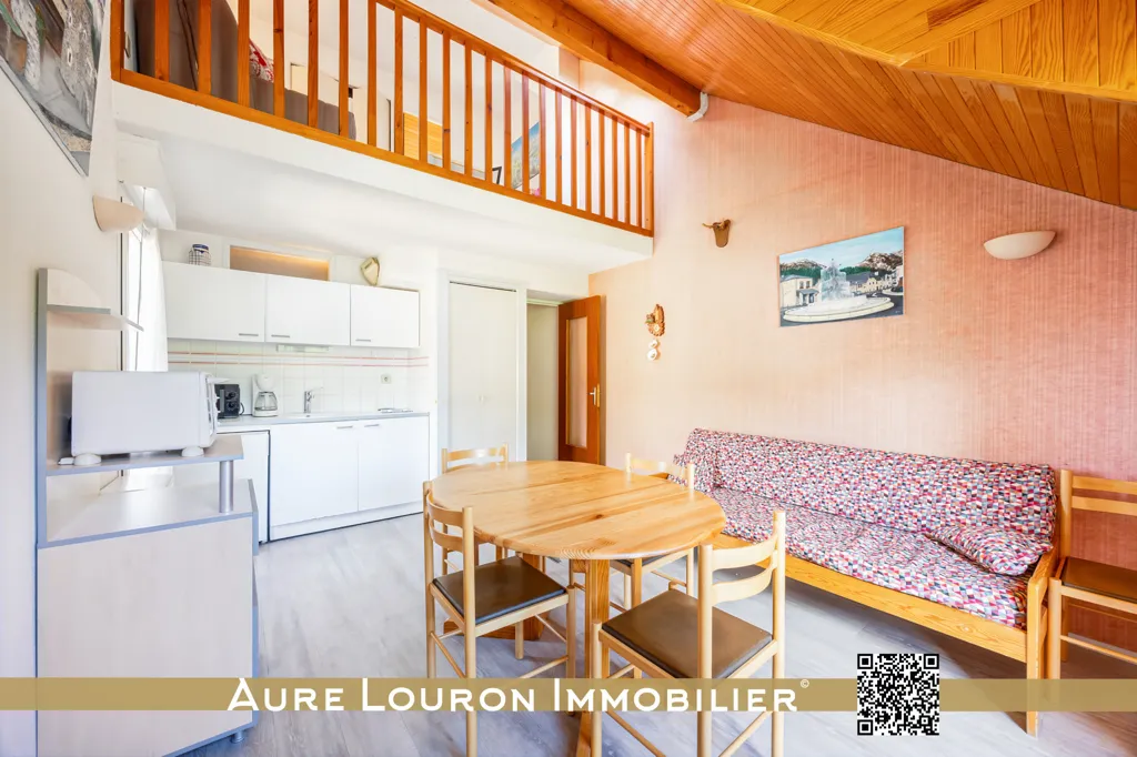 Salle à manger - Duplex Cabine avec Balcons à Saint-Lary Village