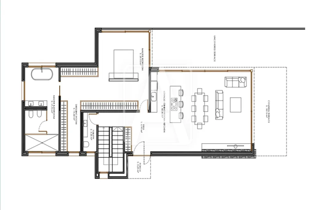 Floor Plan - Modern Villa with Sea Views in Altea