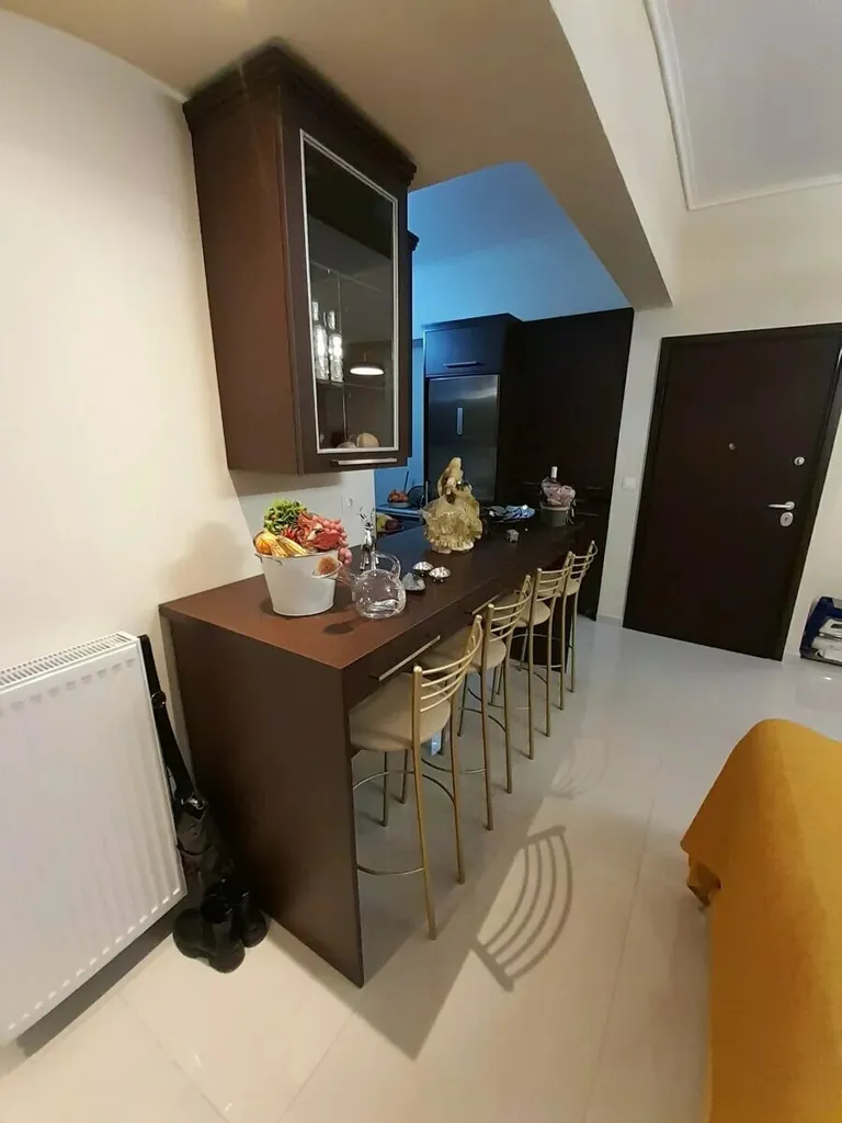 Cuisine - Renovated Flat with Balconies in Kallithea