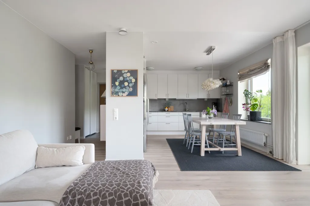 Séjour - Modern Apartment with Double Balconies in Valla
