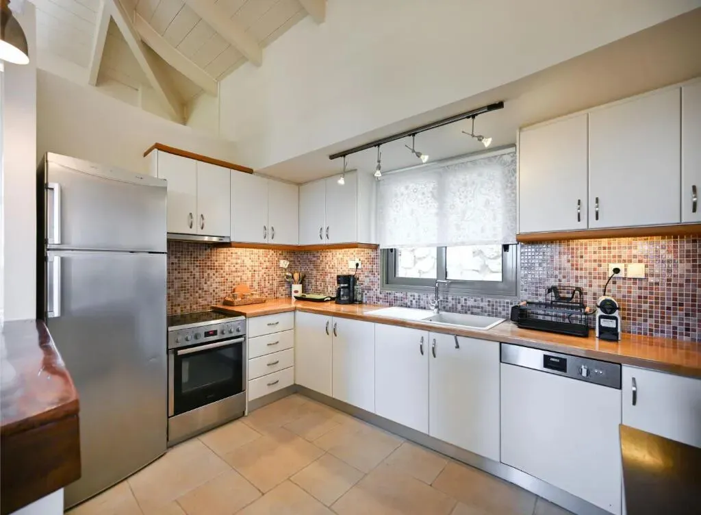 Köök - Renovated Villa with Sea View in Lefkada