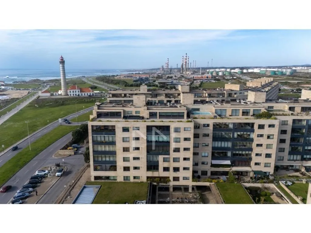Vue aérienne - Luxury Flat with Sea View in Matosinhos