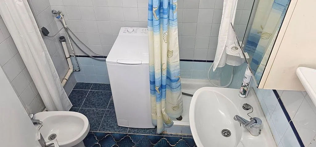 Salles de bain - Studio with Balcony in Can Pastilla