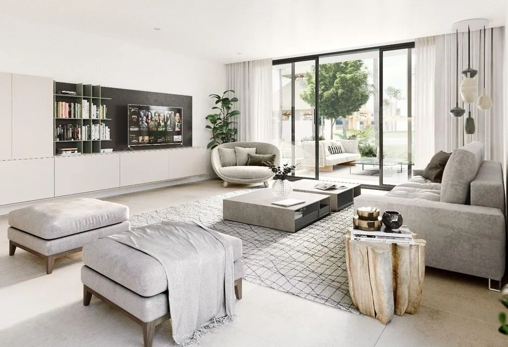 Séjour - Luxury Flat with Pool in Estepona