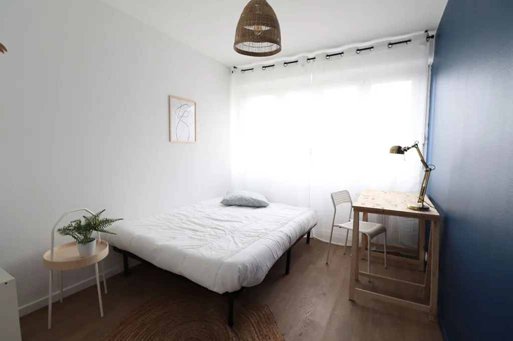Camere da letto - Shared Accommodation with Balcony in Hérouville Saint Clair