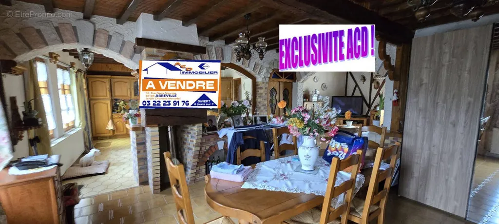 Salle à manger - Maison 5 pièces à Abbeville