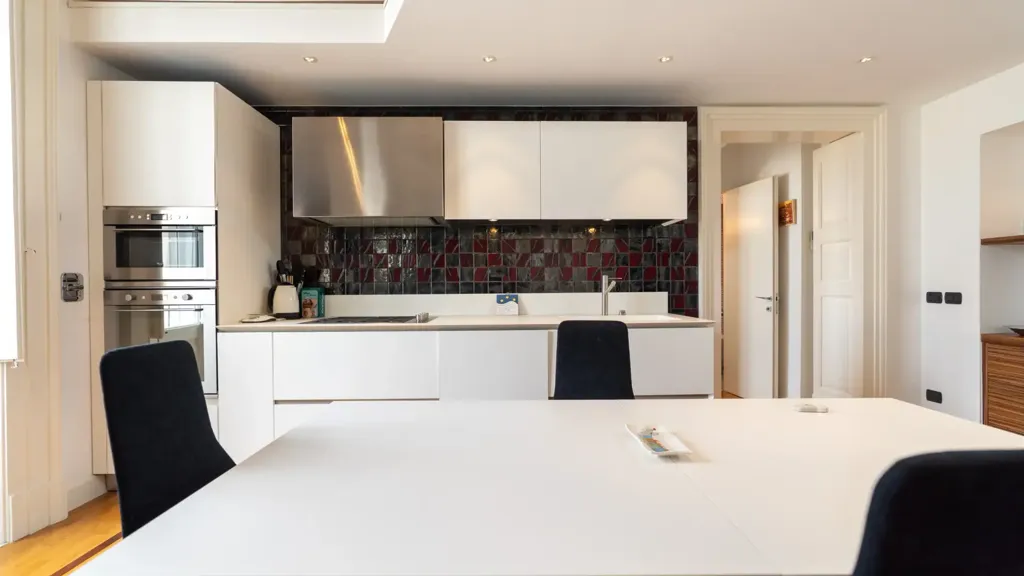Cucina - Rustic Apartment with Solarium in Lecce