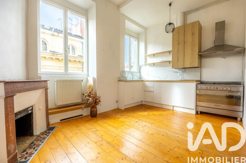 Cucina - Duplex Apartment with Garonne View in Bordeaux