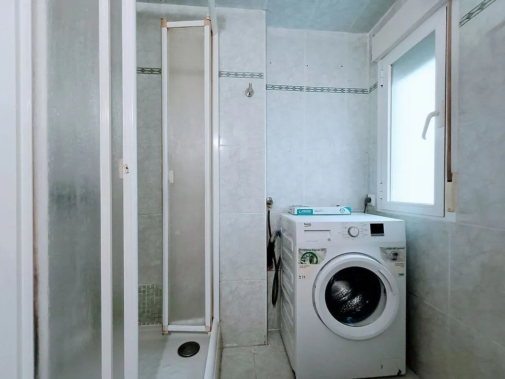 Buanderie - 1-Bedroom Flat with Air Conditioning in El Carmen