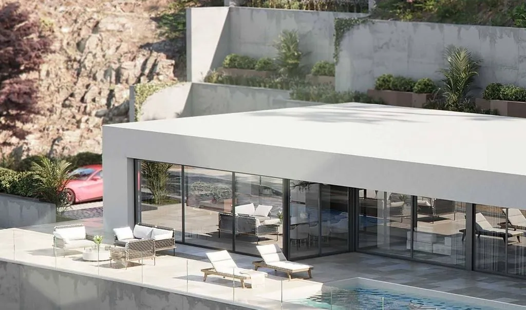 Piscine - Luxury Villa with Sea View in Marbella