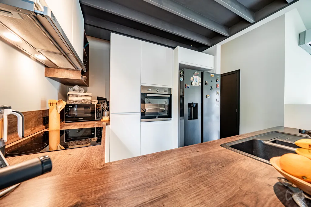 Cuisine - Duplex avec Vue Lac à Barbençon