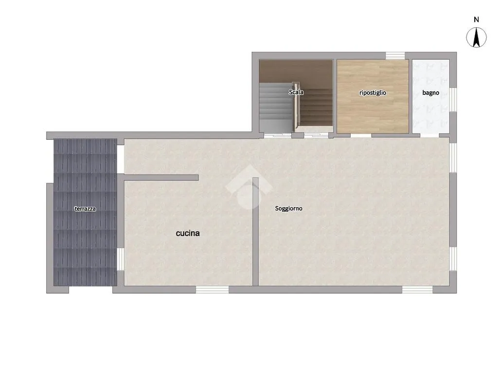 Planimetria - Semi-detached House with Garden in Dossobuono