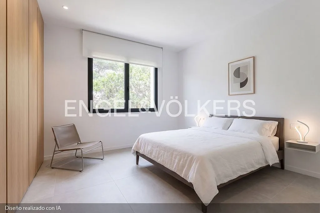Bedrooms - Chalet with Sea View in La Granadella
