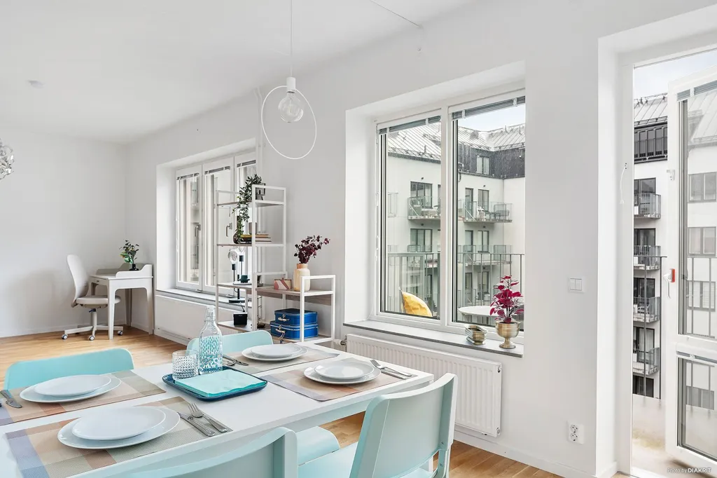 Söögituba - Apartment with Large Balcony in Centrala Hisingen