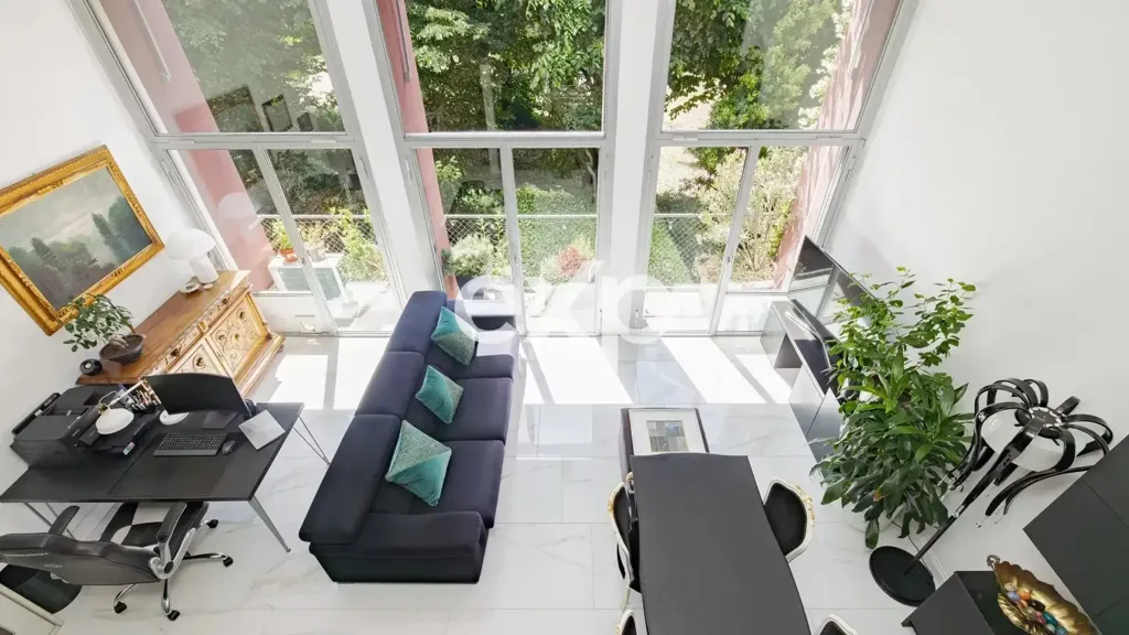 Séjour - Loft with Balcony in Milan's Ponte Nuovo